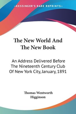 The New World And The New Book