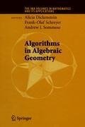 Algorithms in Algebraic Geometry