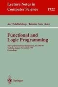 Functional and Logic Programming