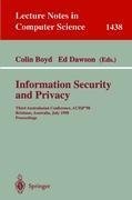 Information Security and Privacy