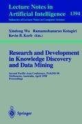 Research and Development in Knowledge Discovery and Data Mining