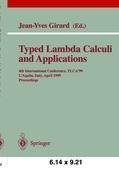 Typed Lambda Calculi and Applications