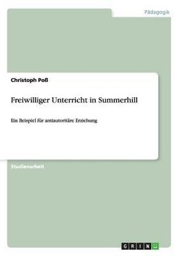 Freiwilliger Unterricht in Summerhill