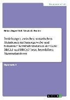 Beziehungen zwischen somatischen Mutationen im Tumorgewebe und bekannter Keimbahnmutation der Gene BRCA1 und BRCA2 beim hereditären Mammakarzinom