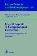 Logical Aspects of Computational Linguistics