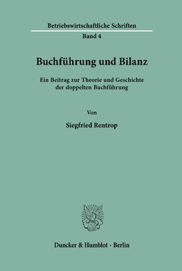 Buchführung und Bilanz.