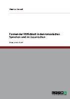 Formen der Höflichkeit in den romanischen Sprachen und im Japanischen