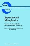 Experimental Metaphysics