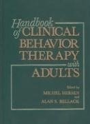 Handbook of Clinical Behavior Therapy with Adults