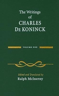 The Writings of Charles De Koninck