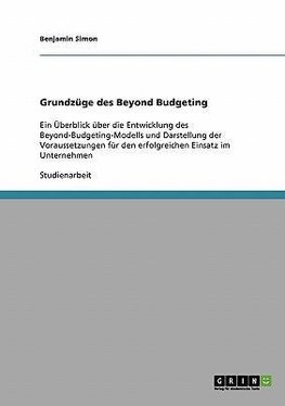 Grundzüge des Beyond Budgeting