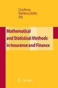 Mathematical and Statistical Methods in Insurance and Finance