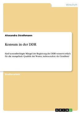 Konsum in der DDR