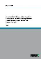 Zum strafrechtlichen Tatbestand des Betruges im Zusammenhang mit der Klinischen Psychologie bzw. der Psychotherapie