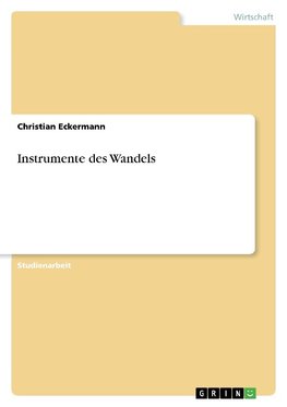 Instrumente des Wandels