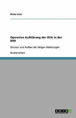 Operative Aufklärung der HVA in der BRD