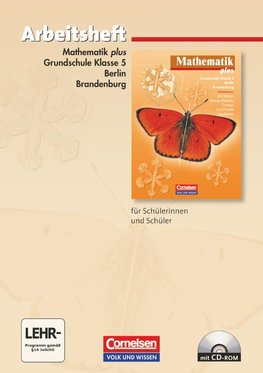 Mathematik plus. Grundschule 5. Schuljahr. Berlin und Brandenburg. Arbeitsheft