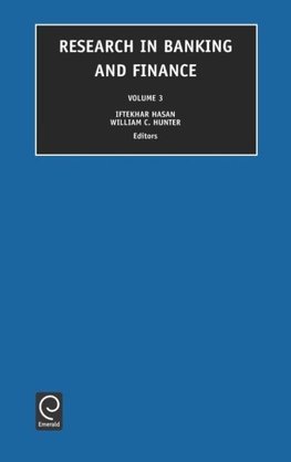 Research in Banking and Finance, Volume 3