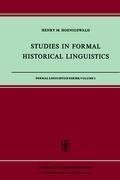 Studies in Formal Historical Linguistics