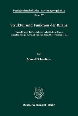 Struktur und Funktion der Bilanz.