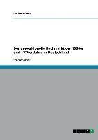 Der oppositionelle Buchmarkt der 1960er und 1970er Jahre in Deutschland