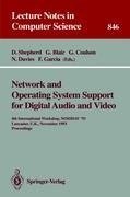 Network and Operating System Support for Digital Audio and Video