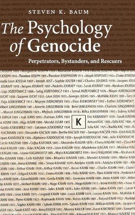 The Psychology of Genocide