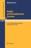 Analytic and Plurisubharmonic Functions