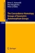 The Concordance-Homotopy Groups of Geometric Automorphism Groups