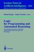 Logic for Programming and Automated Reasoning