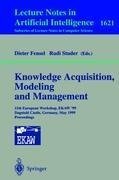 Knowledge Acquisition, Modeling and Management