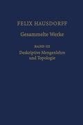 Felix Hausdorff - Gesammelte Werke Band III