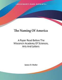 The Naming Of America