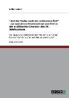 "Auf der Suche nach der verlorenen Zeit" - zur narrativen Konstruktion von Zeit in der erzählenden Literatur des 20. Jahrhunderts