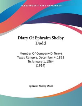 Diary Of Ephraim Shelby Dodd