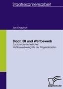 Staat, EU und Wettbewerb