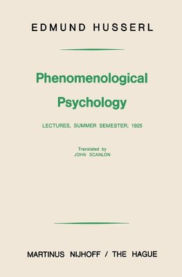 Phenomenological Psychology