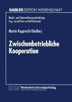 Zwischenbetriebliche Kooperation