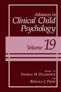 Advances in Clinical Child Psychology