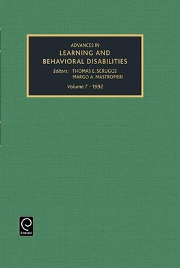 Advances in Learning and Behavioural Disabilities