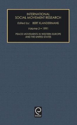 Peace Movements in Western Europe and the United States, Vol 3