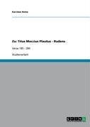 Zu: Titus Maccius Plautus - Rudens