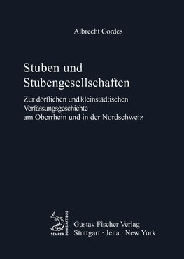 Stuben und Stubengesellschaften