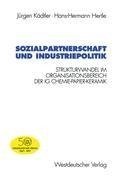 Sozialpartnerschaft und Industriepolitik