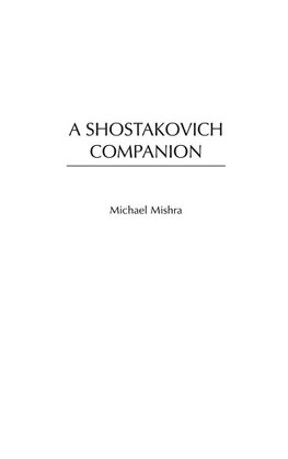 A Shostakovich Companion