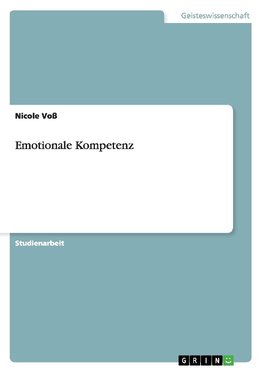 Emotionale Kompetenz