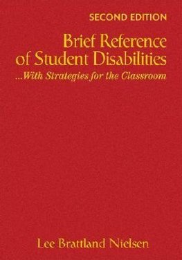 Nielsen, L: Brief Reference of Student Disabilities