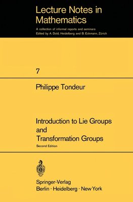 Introduction to Lie Groups and Transformation Groups