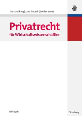 Privatrecht für Wirtschaftswissenschaftler