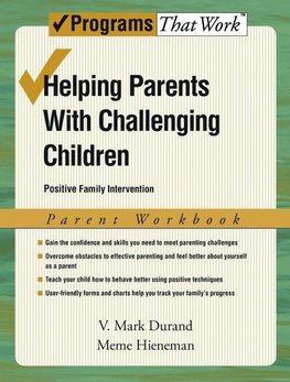 Durand, V: Helping Parents with Challenging Children: Parent